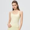 Otoño/Invierno 2025 Chaleco de Tirantes Finos Cuello Redondo Cárdigan Corto Manga Larga Conjunto Deportivo de Fitness Atuendo de Gimnasio para Mujer Conjunto para Mujer
