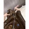 Pijama de Manga Corta de Seda Helada con Estampado de Leopardo Retro y Gato Kt para Mujer Verano Nuevo Conjunto Holgado Casual de Shorts Ropa para el Hogar