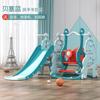 Pérola Oriental Deslizante Crianças Interior Casa Balanço Combinação Jardim de Infância Bebê Playground Crianças Pequenas Múltiplos