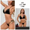 Oferta Especial Conjunto de Veludo Conjunto de Lingerie de Veludo e Renda Sutiã Push-Up com Bojo Macio