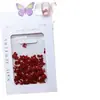 Mini Decoraciones de Moño para Uñas Mixtas Resina Moño Pequeño Rojo Angora Blanco Negro Color Café
