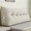 Almofada de Veludo para Cabeceira Dupla Macia Almofada de Saco Cama Removível e Lavável Almofada Lombar Sofá Tatami Encosto