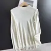 Suéter de Punto Ajustado con Cuello Alto Medio 2026 para Usar en Capas con Camiseta de Manga Larga Base para Mujer Venta al por Mayor H10AS8412