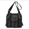 Nuevo bolso de mensajero para hombre de venta directa al por mayor transfronterizo, personalizado con múltiples bolsillos, bolsa para botella de agua, bolso de hombro deportivo de ocio para hombre