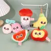 Colgantes para Llavero de Frutas y Verduras, Dijes Realistas de Bolsa de Comida, Lindo Peluche de Fruta con Aroma, Venta al por Mayor