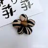 Estampado de Leopardo, Estampado de Cebra, Accesorios de Flor de Moño 3D Rellenos de Algodón, Accesorios de Ropa DIY, Accesorios para Zapatos y Calcetines, Accesorios para Bolsos