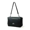 Bolsa Tote de Gran Capacidad, Bolso de Alta Gama para Viajes Diarios, Bolso Cruzado, Diseño con Cierre de Solapa para Mujer, Bolso de Cuero Genuino para Mujer, Bolso de Hombro