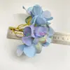 Simulación Tela Nueva de Seda Hortensia Fiesta de Bodas Decoración del Hogar Flor Escena de Boda Tela Flor Falsa Flor Artificial