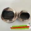 Atacado de fábrica Capuz de parede externa em aço inoxidável Ventilação externa respirável Capuz espessado à prova de chuva para passagem na parede