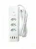 Novo Produto, Padrão Brasileiro, Fornecimento Transfronteiriço, Régua de Tomadas Multifuncional com Cabo USB+C Multi-Portas 3-4-5