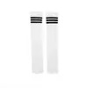 Calcetines Largos Blancos de Terciopelo para Baile de Adultos, de Rodilla, para Primavera/Verano, Calcetines Uniforme JK de Estudiante de Color Caramelo, hasta el Muslo