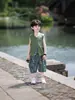 Conjunto de Chaleco de Verano Nuevo Estilo Chino Estilo Old Money para Niños 2026 Nuevo de Moda Conjunto de Dos Piezas para Pequeño Caballero