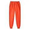 Pantalones largos casuales para hombre de comercio exterior Amazon Wish transfronterizos, forrados de polar, engrosados, de color liso, pantalones de chándal, pantalones deportivos, forrados de polar para abrigar