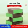 Fornecimento de fábrica K marca 70 * 100 bloco de areia esponja de alta densidade remoção de ferrugem polimento de móveis polimento de parede esponja de areia de moagem
