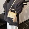 Bolso Cuadrado Pequeño de Diseño Nicho Simple y a la Moda Primavera 2025 Estilo Occidental Nuevo Bolso Casual de Hombro Cruzado para Mujer