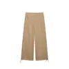 Z Estilo Europeu e Americano Transfronteiriço 2026 Nova Moda Feminina Top Assimétrico de Gola Alta 1416031 Calça de Cintura Alta 4160327