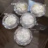 Arte de Unhas com Diamantes Triturados Brilhantes, Fio de Estrela, Glitter, Flocos de Neve Natalinos Sonhadores, Estrelas de Cinco Pontas, Borboletas, Decorações de Unhas Ultra-Finas Starburst