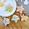 Adorno pequeño de pez marino acrílico, llavero de pez de océano, colgante creativo de botella de arena líquida de pez payaso, decoración de bolsa al por mayor