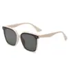 Nuevas Gafas de Sol Cuadradas Grandes de Moda Estilo Celebridad de Internet para Hombres y Mujeres con Rostros Redondos, Cubre Rostro, Aptas para Viajar, Protección para los Ojos, Gafas de Sol con Protección UV