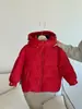 Nuevo Estándar Nacional 90 Pluma de Pato Blanco Niños Estilo Coreano Estilo Neutro Básico Grueso Cálido Contraste de Letras Chaqueta de Plumas