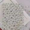 Adesivo de Diamante Estrela Igual do Livro Vermelho Ins High-Looking Decoração de Caderno DIY para Estudantes Adesivo de Foto de Maquiagem de Cristal