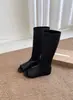 Sandálias Aumenta-Altura Bico Redondo e Aberto, Estilo Novo Verão 2026, Versão Cetim de Seda para Mulheres, Botas Slim de Calçar Modernas e Versáteis