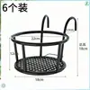 Gancho para Barandilla de Balcón Colgador para Macetas Colgante Antirrobo Estante de Almacenamiento para Colgar en Ventana Soporte para Flores Soporte de Hierro para Exterior en Repisa de Ventana