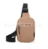 Nova Bolsa Transversal Simples de Cor Sólida de Um Ombro para Mulheres, Mochila Mini Leve para Uso Externo para Homens, Bolsa de Peito Esportiva Versátil de Alta Qualidade