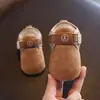 Zapatos Pre-caminata Suaves para Bebés Niños y Niñas 0-12 Meses Otoño/Invierno Retro Suela Suave Antideslizantes Ligeros Zapatos Pre-caminata