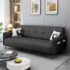 Sofá-Cama Dobrável Tudo-em-Um Dupla Utilização Couro Arranhador de Gato Sofá Apartamento Pequeno Nórdico Sala de Estar Casa de Aluguel Escritório Uso Doméstico