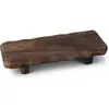 Porta jabón de madera para baño transfronterizo, bandeja decorativa para escritorio del hogar, soporte para decoración de aromaterapia, bandeja para artículos de tocador