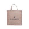 Bolsa de Lino en Blanco DIY Compras Pintadas a Mano Bolsa de Yute Regalo Tote Almacenamiento Bolsa de Yute Personalizada Artística