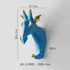 Atacado Transfronteiriço Entrada Gancho de Animal Decoração de Parede Pingente Gancho de Casaco Europeu Decoração de Parede Pingente