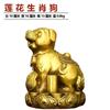 Juego Completo de Adornos Zodiacales de Cobre Puro, Rata de Cobre Grande y Pequeña, Buey, Tigre, Conejo, Dragón, Serpiente, Caballo, Oveja, Mono, Gallo, Perro, Cerdo Signos Zodiacales