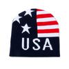 Gorro de punto jacquard con bandera del Día de la Independencia de EE. UU., Día Nacional del Reino Unido, Amazon transfronterizo, festival europeo y americano, gorro de lana