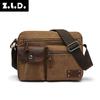 Maku bolsa cruzada directa para hombre, bolsa de mensajero de lona, bolso de hombro, bolsa de moda coreana, bolsa de estudiante, primera generación de pelo