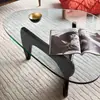 Mesa de centro madera maciza multifuncional mesa de té sala de estar mesa para el hogar estilo celebridad de internet ins mesa de centro minimalista de vidrio transparente celebridad de internet