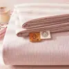 Sábana de Algodón 100% Puro Pieza Única, Sábana Individual para Dormitorio, Funda de Almohada, Nuevo Modelo 2026 Juego de Tres Piezas