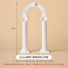 Accesorios de Fotografía Columna Romana Blanca Adornos para Exhibición de Cosméticos Soporte de Exhibición Decoración de Fondo para Fotografía de Naturaleza Muerta