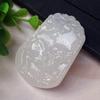 Afeganistão Jade Branco doze signos do zodíaco pingente homens e mulheres pingente Barraca do zodíaco feira noturna ponto turístico feira do templo presente de jade