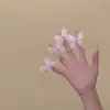 Pinza para el pelo de mariposa tridimensional de malla colorida para mujer, pinza para flequillo súper de hada, pinza para coleta lateral, accesorio para el pelo lateral