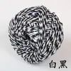 Producción de línea de paquete zongzi hilo de algodón de dos colores de 1.5 mm y 6 hebras cuerda para salchicha color tocino bola de hilo cuerda para zongzi