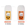 Xima Refractómetro St355A Medidor de Azúcar de Fruta de Alta Precisión Medidor de Dulzor Probador Concentración de Azúcar en Cerveza