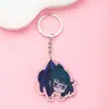Llavero de batalla Manshu periférico de anime caricatura lindo colgante acrílico mochila adornos mochila regalo mayoreo