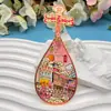 Imán de Metal para Refrigerador Cultural y Creativo Pipa Ciudades de China Qinghai Shandong Nanjing Chongqing Ciudades Populares Souvenirs de Viaje