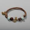 "Puente Roto" Pulsera Tejida Simple Creativa de Cerámica Pequeña Joyería para Mujeres, Mayoreo H265, Estilo Retro Artístico