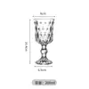 Copo de Vidro Ins Taça de Suco Copo para Iogurte Copo para Café Gelado Copo para Pudim Copo de Vidro de Alto Valor para Chá de Leite Suco