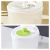 Deshidratador manual de verduras para uso doméstico, centrifugador manual de ensaladas, máquina manual para secar verduras de cocina, herramienta práctica para lavar y escurrir verduras