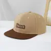 Nuevo Sombrero de Hip-Hop de Ala Plana para Niños de Otoño, Gorra de Béisbol Personalizada para Niños, Sombrero Transpirable de Protección Solar para Exteriores Europeo y Americano al por Mayor
