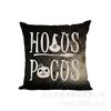 Funda de Almohada de Halloween Amazon Comercio Exterior Transfronterizo Fiesta de Halloween Funda de Almohada Divertida Funda de Cojín Decorativo para Sofá